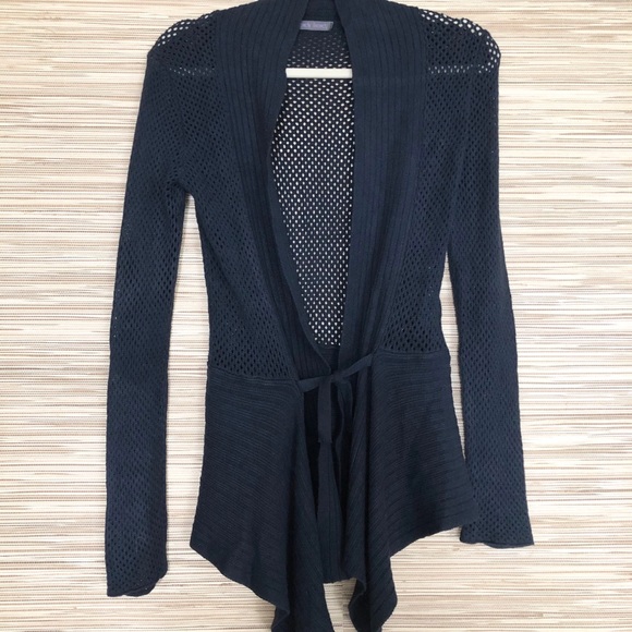 Navy Knit cardigan - Picture 2 of 4